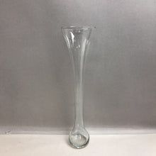 Load image into Gallery viewer, Tall Clear Glass Vase (17.5&quot;)
