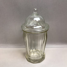 Load image into Gallery viewer, Vintage Indiana Glass Mercantile Pharmacy Apothecary Jar w/ Domed Lid (11.5&quot;)
