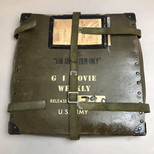 Load image into Gallery viewer, 1959 U.S. Army Oil Fire Safety Film Reel with Case
