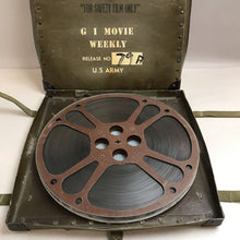 Load image into Gallery viewer, 1959 U.S. Army Oil Fire Safety Film Reel with Case
