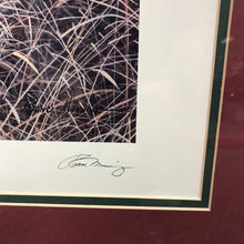 Load image into Gallery viewer, Framed Black Lab Dog &amp; Mallard Ducks Ruane Manning Matted Print (32x26)
