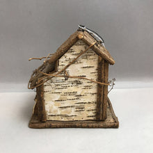 Load image into Gallery viewer, Rustic Birch Birdhouse (7.5&quot;)
