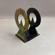 Load image into Gallery viewer, Vintage Brass Zodiac Book Ends (5&quot;) 2pcs
