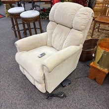 Load image into Gallery viewer, Beige Power Recliner (39x32x38)

