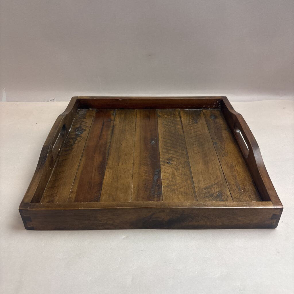 Wood Serving Tray (16x16)