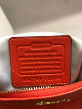 Load image into Gallery viewer, Coach Ashley Leather Hobo Bag F20114 Purse in Orange
