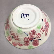 Load image into Gallery viewer, Hand Painted Flower Pottery Bowl (3x8)
