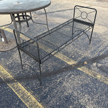 Load image into Gallery viewer, Metal Bench / Plant Stand (27x49x17)
