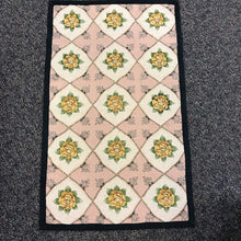 Load image into Gallery viewer, Floral Tapestry Rug with Black Boarder (47x28)
