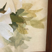 Load image into Gallery viewer, Framed White Cascade Oil Painting by Ginny Morris (21x17)
