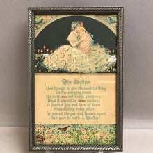 Load image into Gallery viewer, Vintage Framed The Mother Print (12x8)
