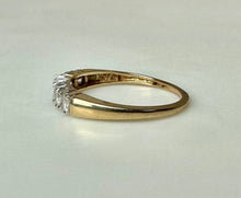 Load image into Gallery viewer, 10K Gold Cubic Zirconia Ring sz 6.75 (1.6g)
