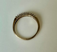 Load image into Gallery viewer, 10K Gold Cubic Zirconia Ring sz 6.75 (1.6g)
