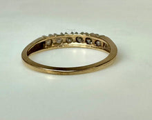 Load image into Gallery viewer, 10K Gold Cubic Zirconia Ring sz 6.75 (1.6g)
