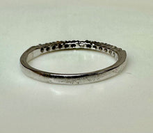 Load image into Gallery viewer, 10K White Gold Diamond Ring sz 7 As-Is (1.4g)
