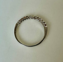 Load image into Gallery viewer, 10K White Gold Diamond Ring sz 7 As-Is (1.4g)
