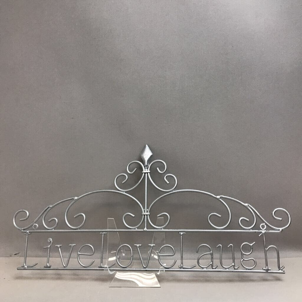 Wall Decor Live-Love-& Laugh (10x23)