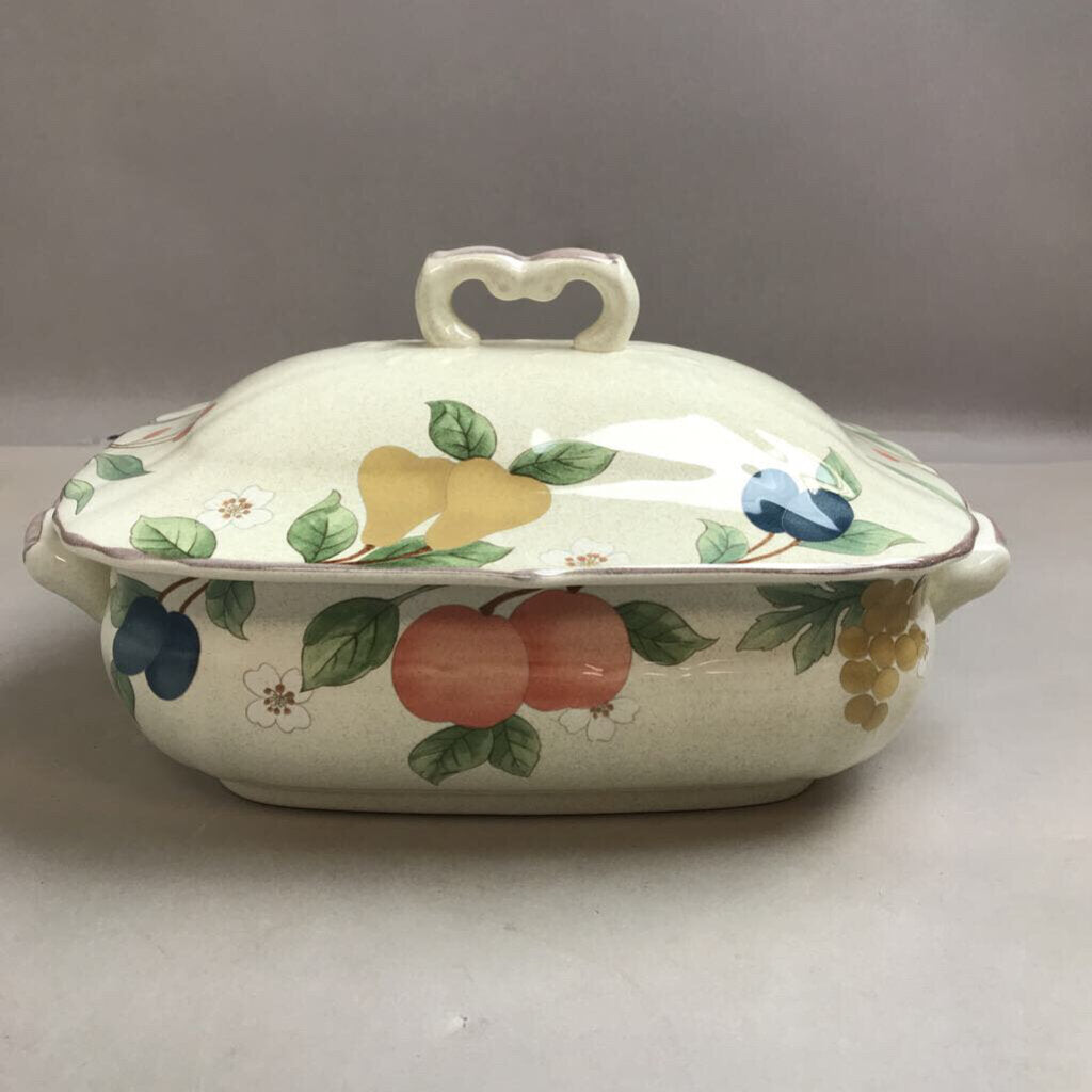 Mikasa Fruit Panorama Tureen wit Lid (4x11x8)