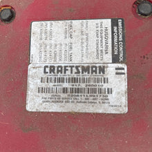 Load image into Gallery viewer, Craftsman Rider Lawn Mower AS IS
