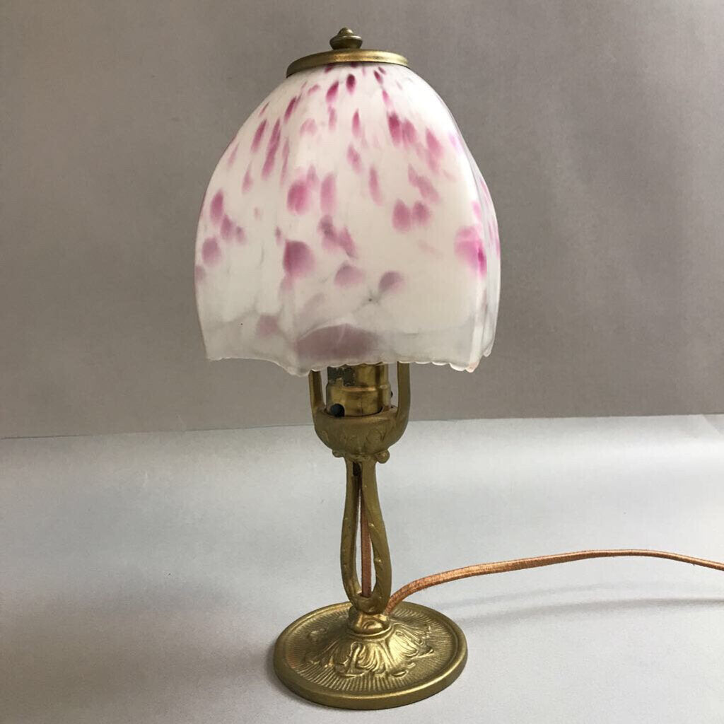 Aladdin Pink And White Lamp (12