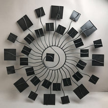 Load image into Gallery viewer, Metal Starburst Abstract Sun Wall Art (30&quot;)
