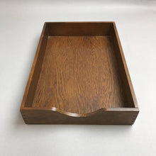 Load image into Gallery viewer, Vintage Hedberg #722 Wooden Paper Tray (2.5x10.25x15.25)

