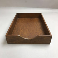 Load image into Gallery viewer, Vintage Hedberg #722 Wooden Paper Tray (2.5x10.25x15.25)
