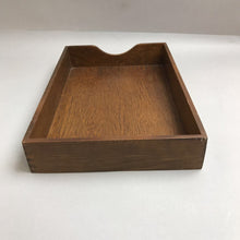 Load image into Gallery viewer, Vintage Hedberg #722 Wooden Paper Tray (2.5x10.25x15.25)
