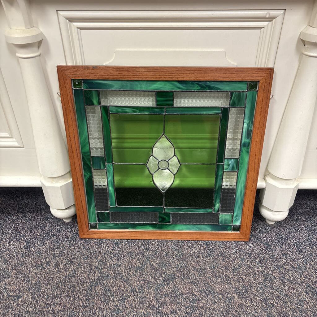 Stained Glass Window Hanging Panel (26x26)