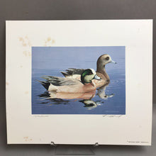 Load image into Gallery viewer, 1984 Federal Migratory Waterfowl Stamp &amp; Print Signed &amp; Numbered (12x14)
