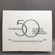 Load image into Gallery viewer, 1984 Federal Migratory Waterfowl Stamp &amp; Print Signed &amp; Numbered (12x14)
