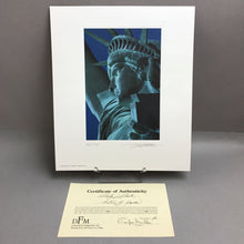 Load image into Gallery viewer, Liberty/Liberte Stamp &amp; Print signed by Peter B. Kaplan w/Certiricate (12x14)
