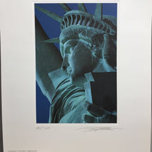 Load image into Gallery viewer, Liberty/Liberte Stamp &amp; Print signed by Peter B. Kaplan w/Certiricate (12x14)
