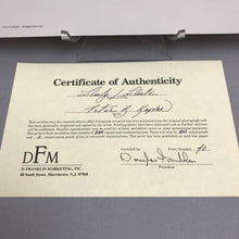Load image into Gallery viewer, Liberty/Liberte Stamp &amp; Print signed by Peter B. Kaplan w/Certiricate (12x14)
