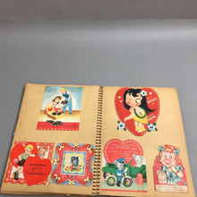 Load image into Gallery viewer, Vintage Scrap Book with Trade Cards (12x9)
