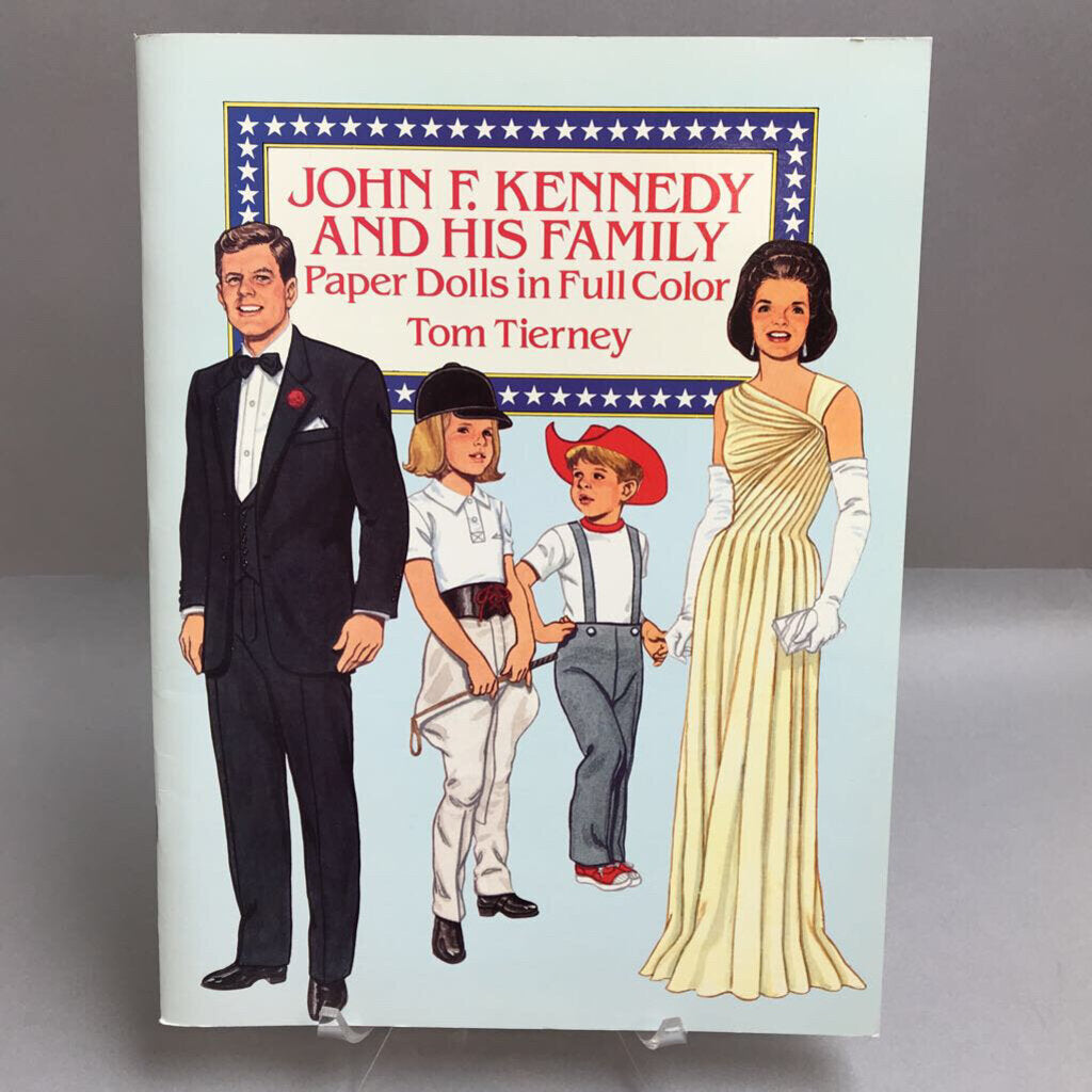 John F. Kennedy and His Family Paper Dolls in Full Color