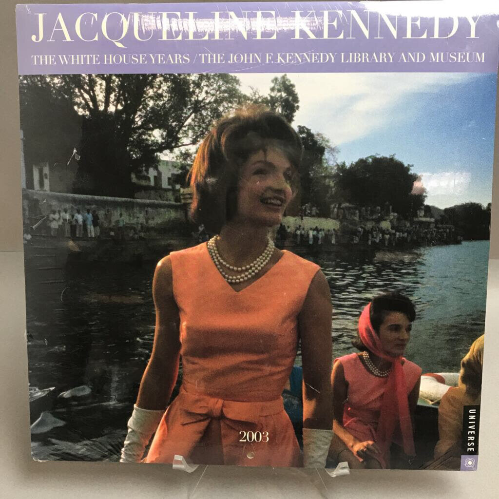 Vintage Jacqueline Kennedy 2003 Calendar John JFK Jackie O SEALED