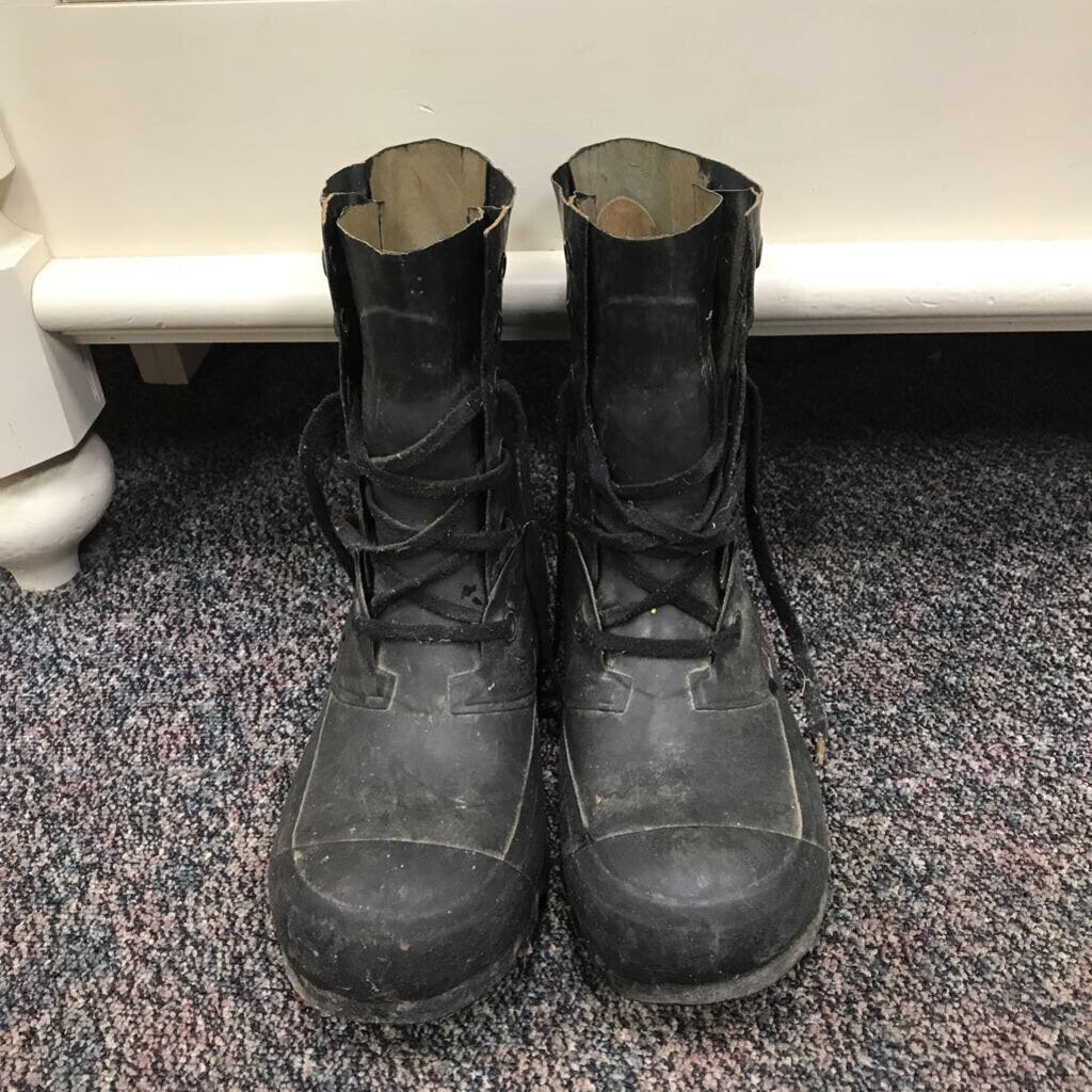 Vintage Bristolite QMC Boots Mens 8R Military Cold Weather Mickey Bunny Black