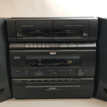 Load image into Gallery viewer, RCA Stereo System RP-9518A Casette, Radio, CD, Speakers (14.5x32x14)
