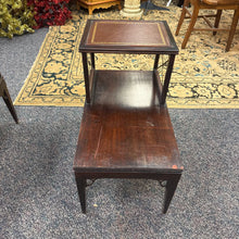 Load image into Gallery viewer, Mahogany End Table AS IS (24x15x26)
