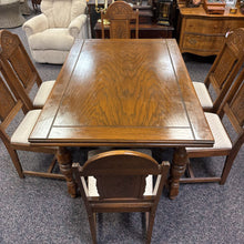 Load image into Gallery viewer, Dining Table (31x54x38) with 6 Chairs
