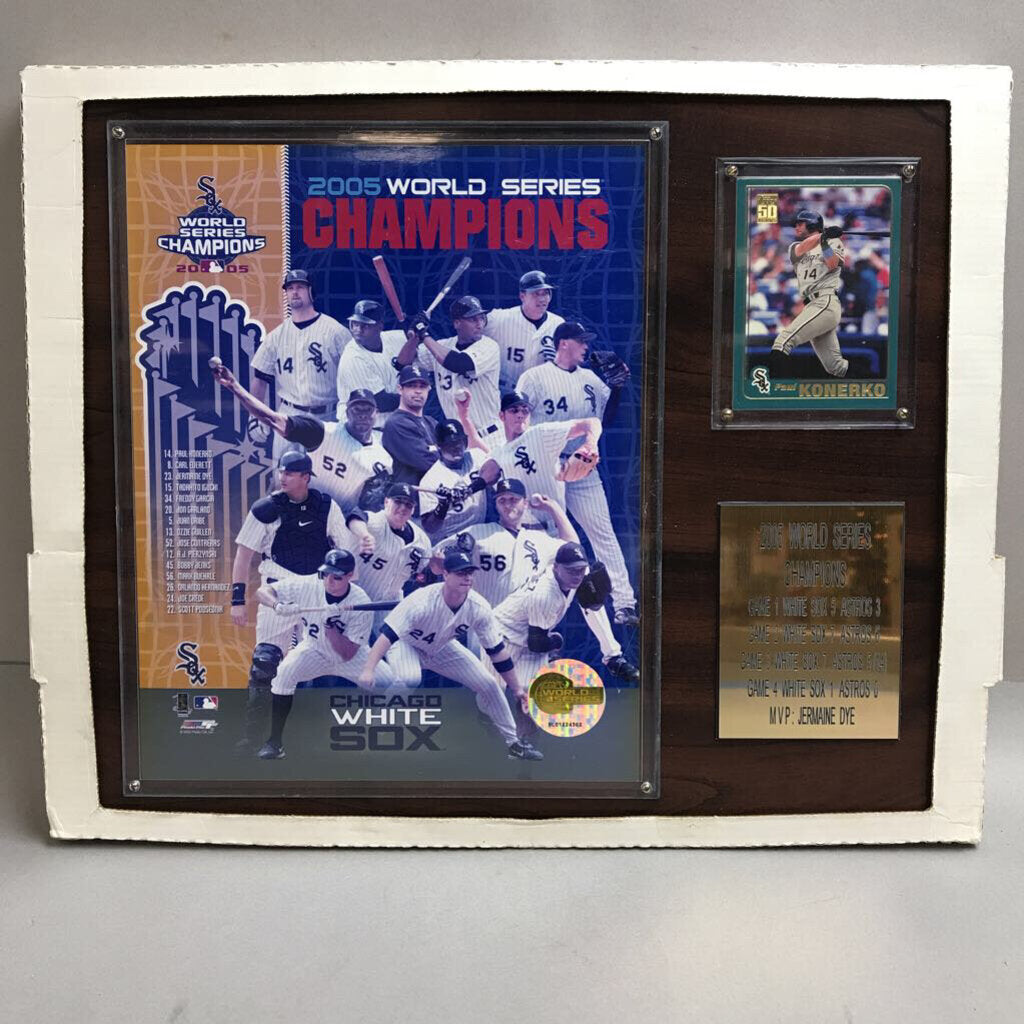White Sox 2005 Champion Plaque