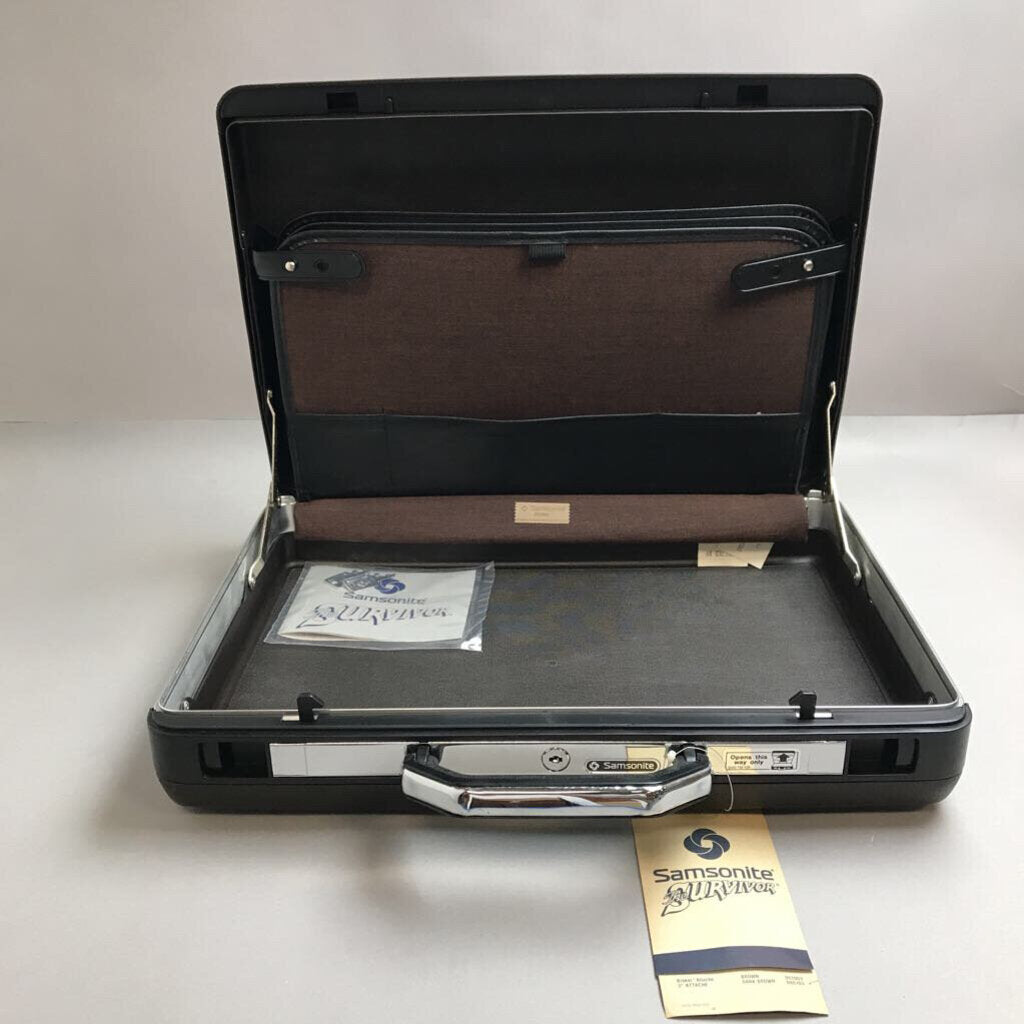 Samsonite The Survivor Brief Case With Keys