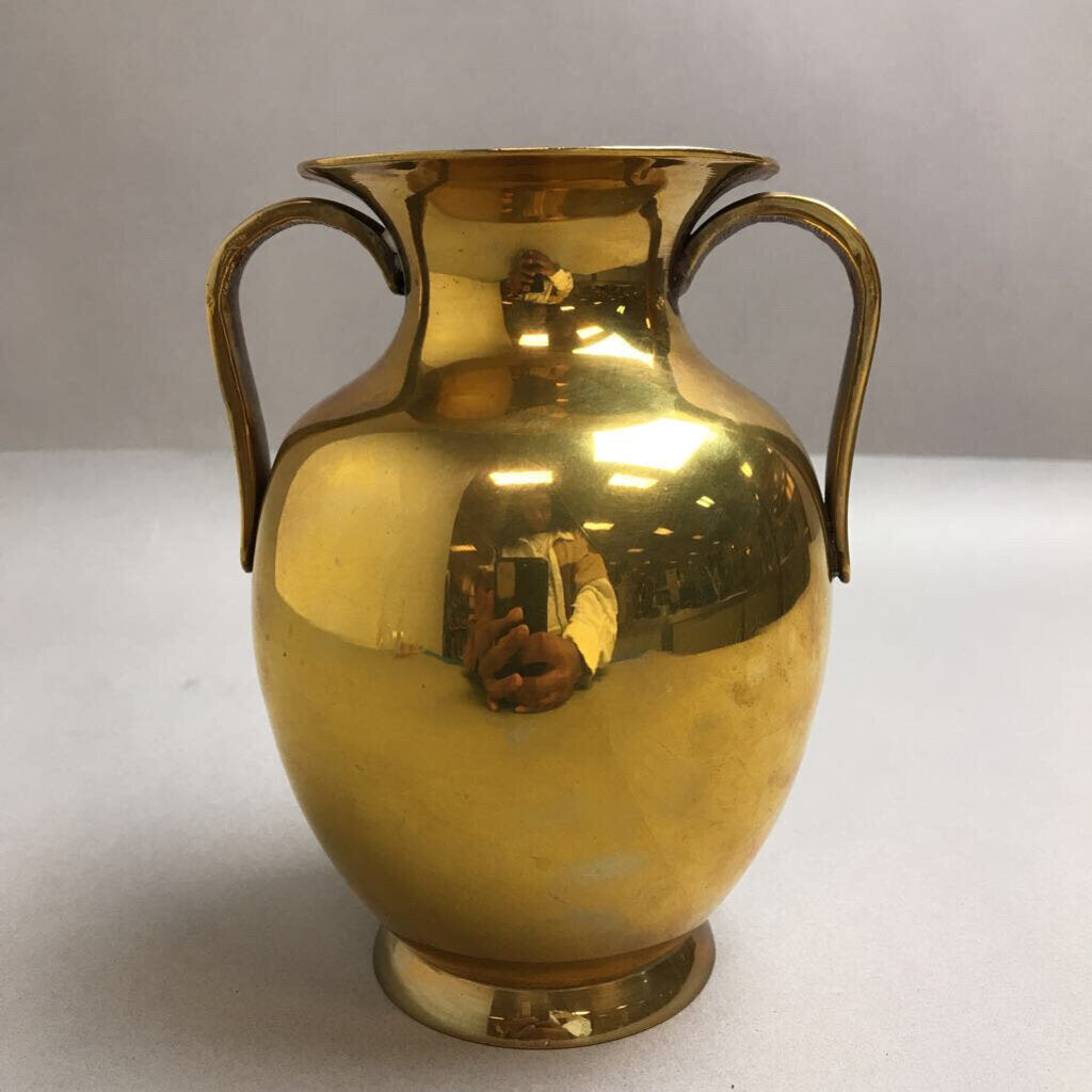 Antique Brass Vase