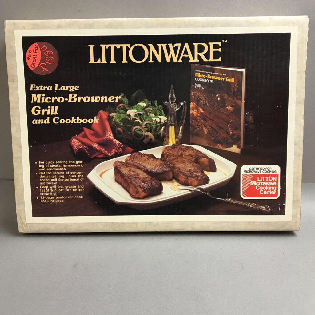 Littonware Micro-Browner Grill And Cookbook