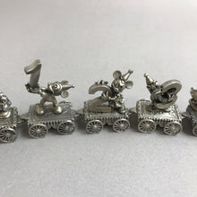 Load image into Gallery viewer, Hudson Walt Disney Pewter Train 12pc Set (2&quot;)
