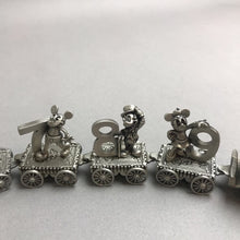 Load image into Gallery viewer, Hudson Walt Disney Pewter Train 12pc Set (2&quot;)
