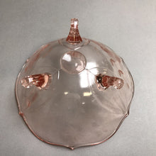 Load image into Gallery viewer, Lancaster 3 Footed Pink Vintage Depression Glass Console Bowl 1930&#39;s Jubilee (4x8)
