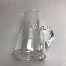 Load image into Gallery viewer, Vintage Star Pinwheel Clear Crystal Pitcher (8&quot;)
