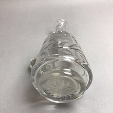 Load image into Gallery viewer, Vintage Crystal Decanter with Stopper (10&quot;)
